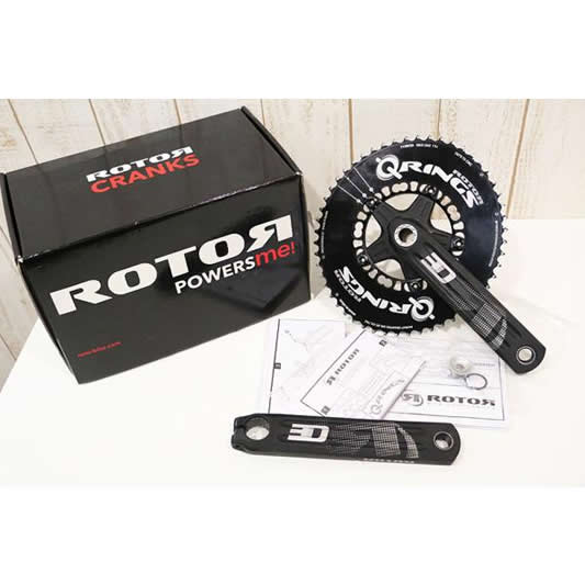 ROTOR（ローター）｜3D24クランクセット QRINGエアロ付き｜超美品｜買取金額 26,000円