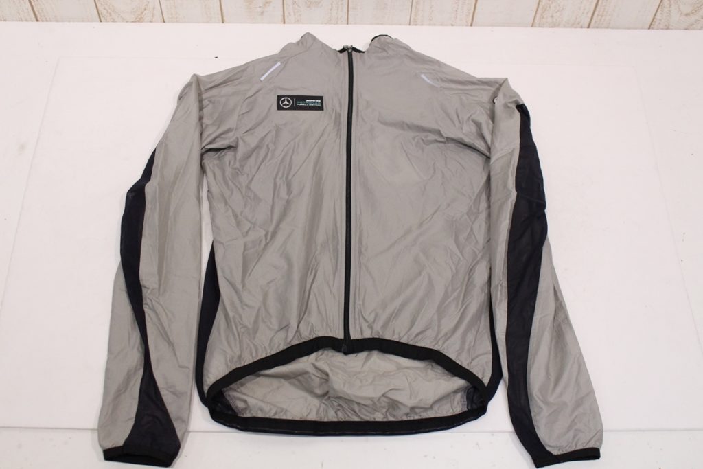 assos（アソス）｜SJ.worksteam Shelljacket_evo8 mercedes-benz｜超美品｜買取金額 6,500円