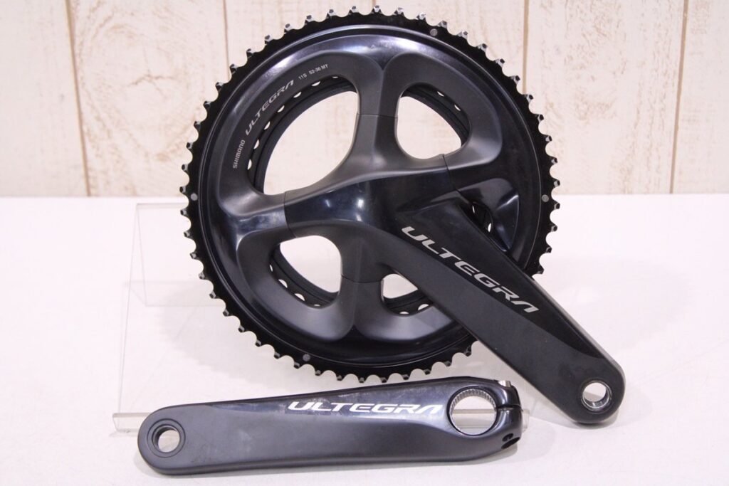 SHIMANO(シマノ)｜FC-R8000 ULTEGRA 165mm 52/36T 2x11s 4iiii 左側計測パワーメータークランクセット BCD:110mm｜超美品｜買取金額 30,000円