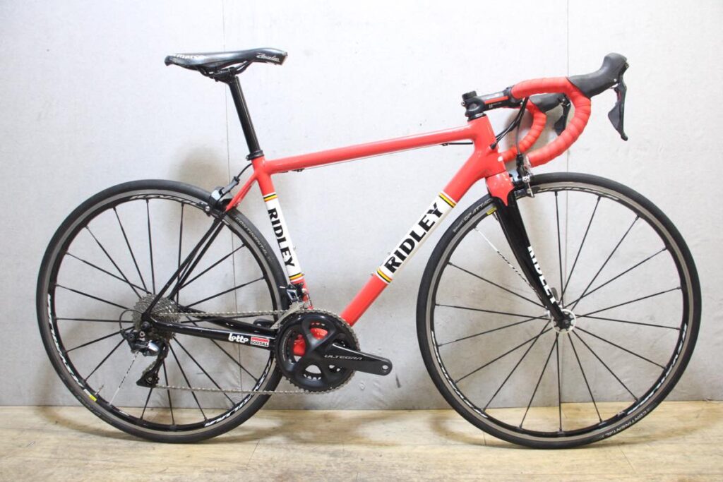 Ridley（リドレー）｜HELIUM RS フルカーボン MAVIC KSYRIUM SLS ULTEGRA R8000 2X11S｜中古｜買取金額 105,000円