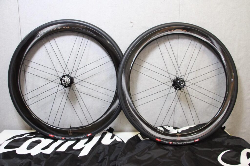 Campagnolo（カンパニョーロ）｜BORA ULTRA WTO 45 DISC N3Wフリー カンパ11～13s対応 クリンチャー 2WAYFIT カーボンホイールセット｜美品｜買取金額 190,000円
