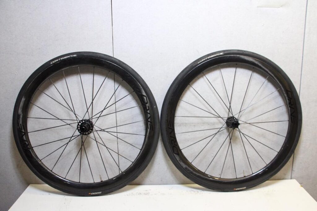 ELITE WHEELS（エリートホイール）｜DRIVE 45 DISC シマノ11/12s対応 クリンチャー チューブレス ceramic カーボンホイールセット｜美品｜買取金額 70,000円