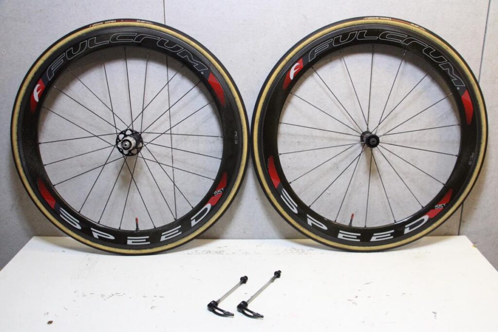 FULCRUM（フルクラム）｜SPEED 55T AC3 RIM シマノフリー 11/12s対応 チューブラー CULTハブ カーボンホイールセット｜中古｜買取金額 73,000円