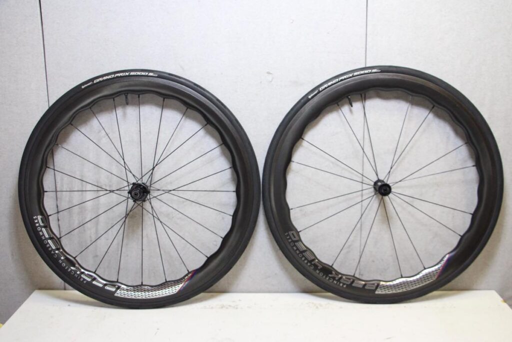 PEAK4550 LAUNCH EDITION 2021 シマノ11/12s対応 チューブレス カーボンホイールセット
