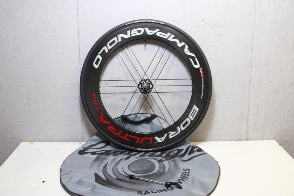 BORA ULTRA 80 RIM カンパ11/12s対応 チューブラー ブライトラベル CULT カーボンホイール リア