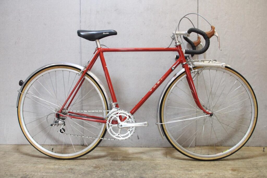 ランドナー ビンテージクロモリSHIMANO 600 DEORE DX MIX 2X8S