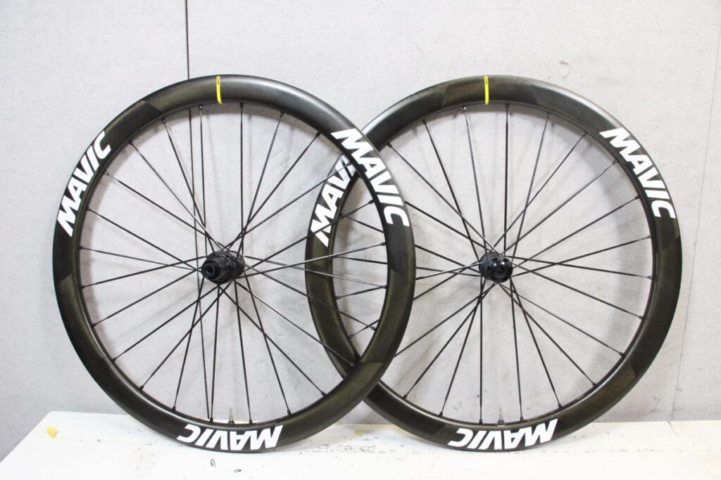 COSMIC SLR 45 DISC シマノフリー 11/12s対応 クリンチャー チューブレス カーボンホイールセット