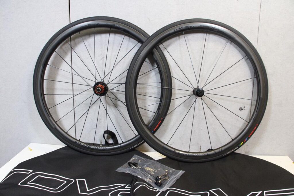 RAPIDE CLX32 RIM シマノフリー 11/12s対応 クリンチャー チューブレス カーボンホイールセット