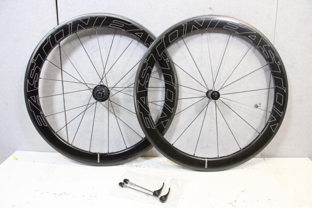 EC90 AERO55 RIM シマノフリー 11/12s対応 チューブレス クリンチャー カーボンホイールセット