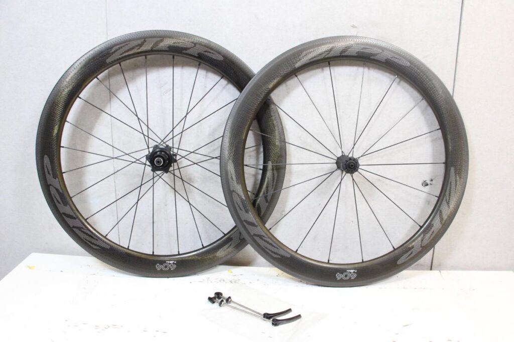 404 NSW RIM シマノフリー 11/12s対応 クリンチャー チューブレス カーボンホイールセット