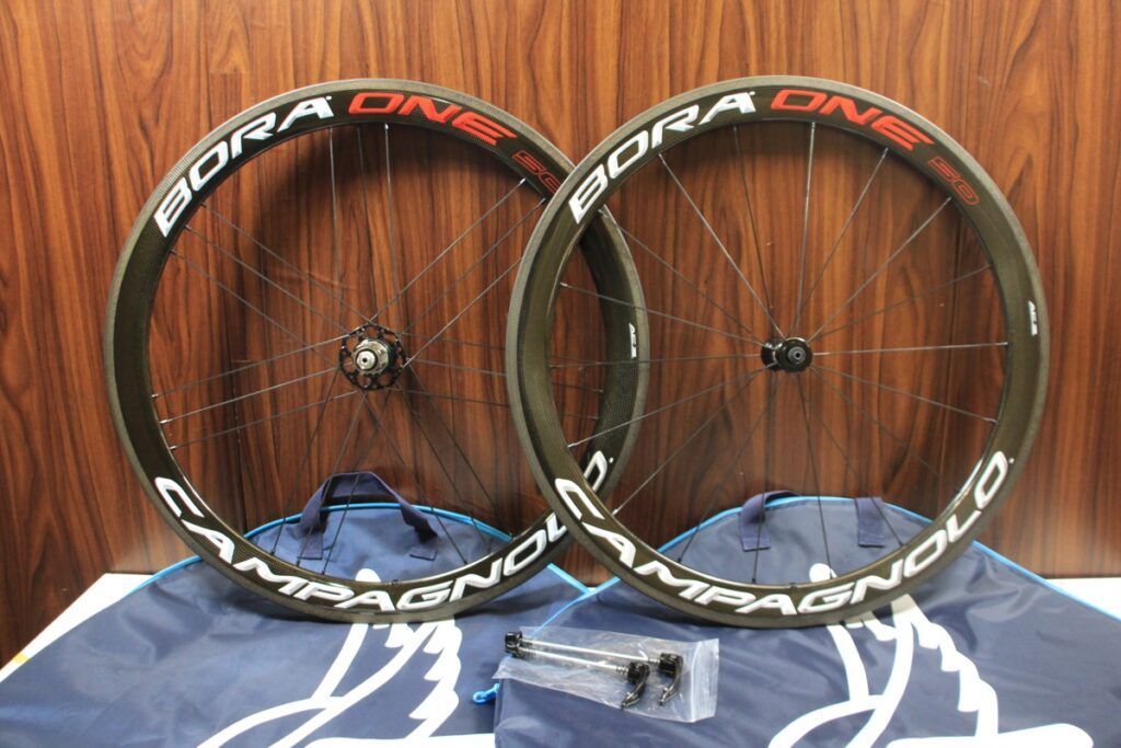 BORA ONE 50 AC3 RIM カンパフリー 11/12s対応 クリンチャー ブライト カーボンホイールセット