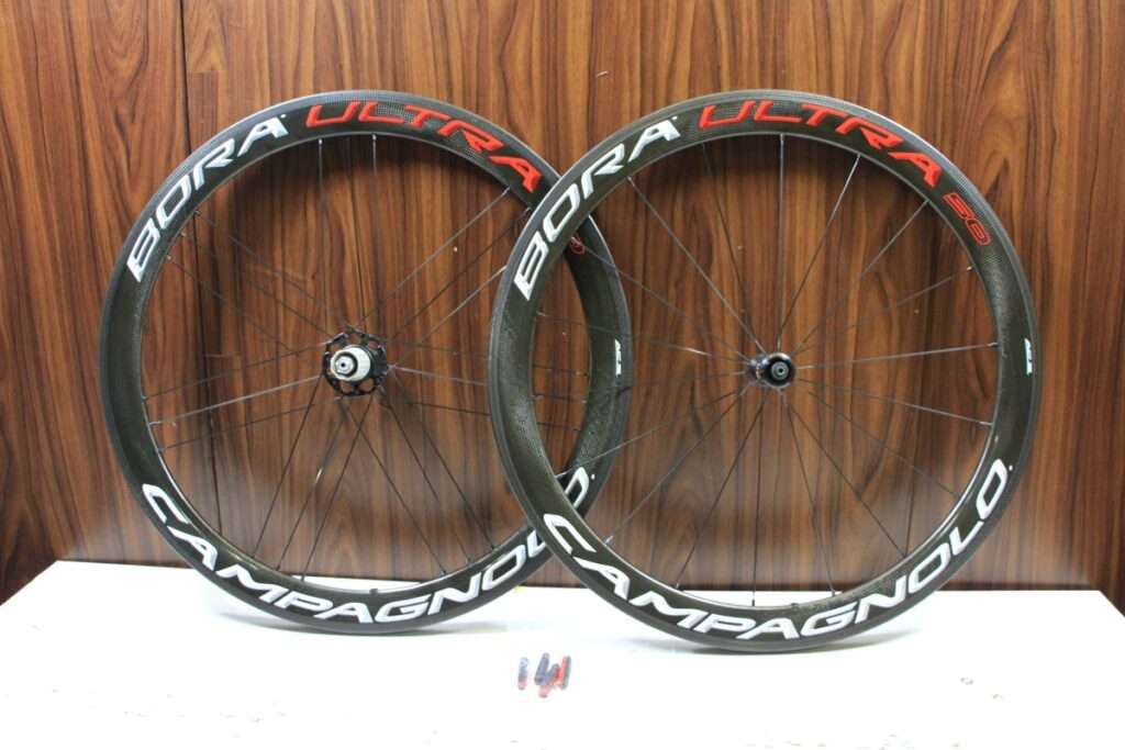 BORA ULTRA 50 AC3 RIM シマノ11/12s対応 クリンチャー ブライトラベル カーボンホイールセット