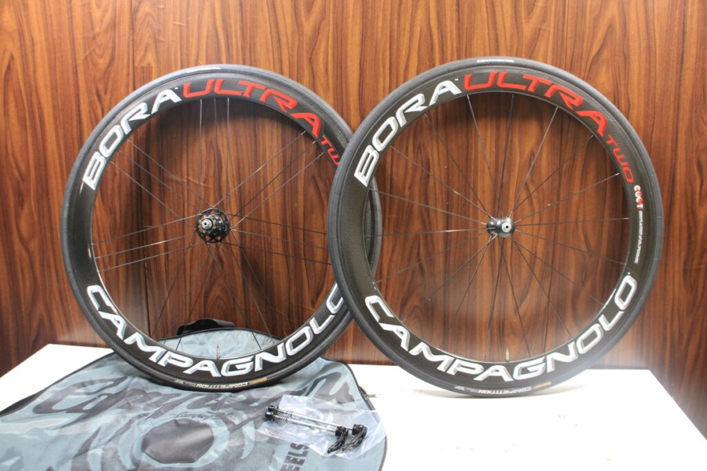 BORA ULTRA TWO RIM カンパ 9/10/11/12s対応 チューブラー CULT ブライト カーボンホイールセット