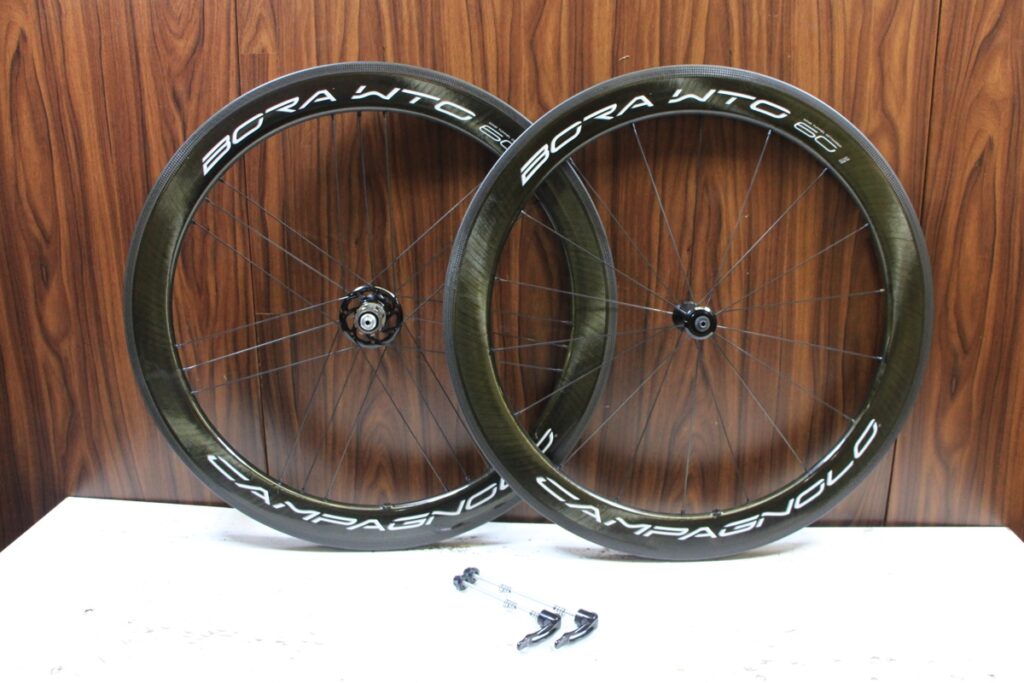 BORA WTO 60 DB カンパ 9/10/11/12s対応 クリンチャー チューブレス 2WAYFIT カーボンホイールセット