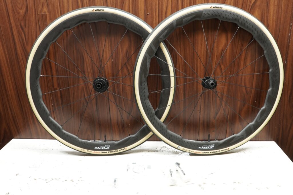 353 NSW DISC シマノフリー 11/12s対応 チューブレス フックレス カーボンホイールセット