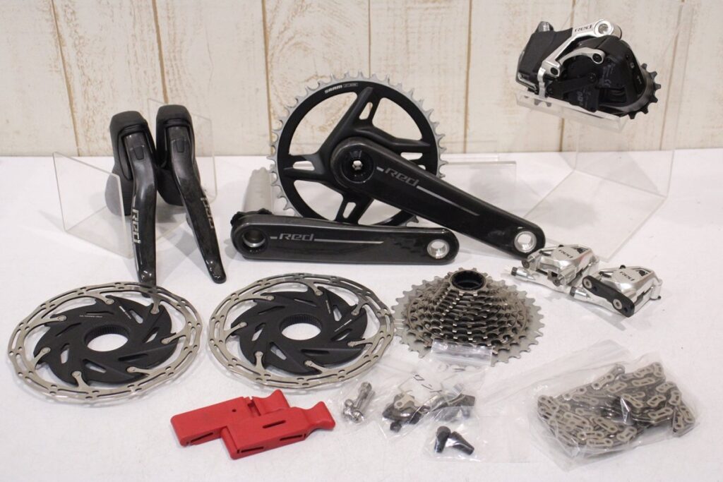 RED E1 1x12s etap AXS 電動変速 油圧式ブレーキ グループセット 170mm / 40T