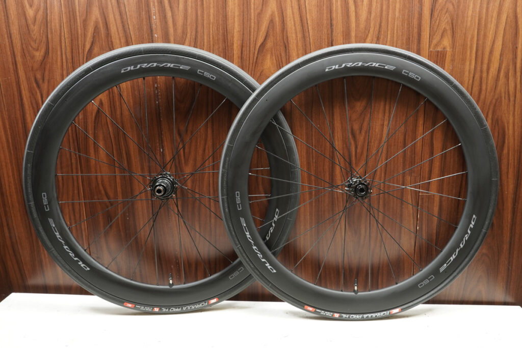 WH-R9270-C50-TL DURA-ACE DISC シマノフリー 12s対応 チューブレス カーボンホイールセット