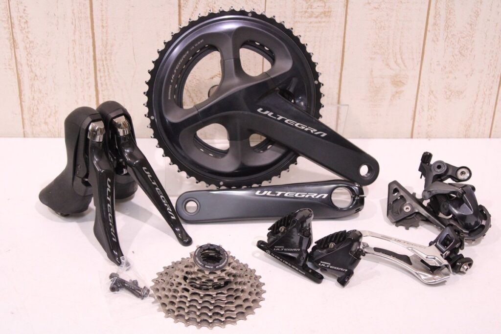 SHIMANO（シマノ）｜R8020 ULTEGRA 2x11s 機械式変速 油圧式 グループセット 172.5mm 52/36T｜美品｜買取金額 34,000円
