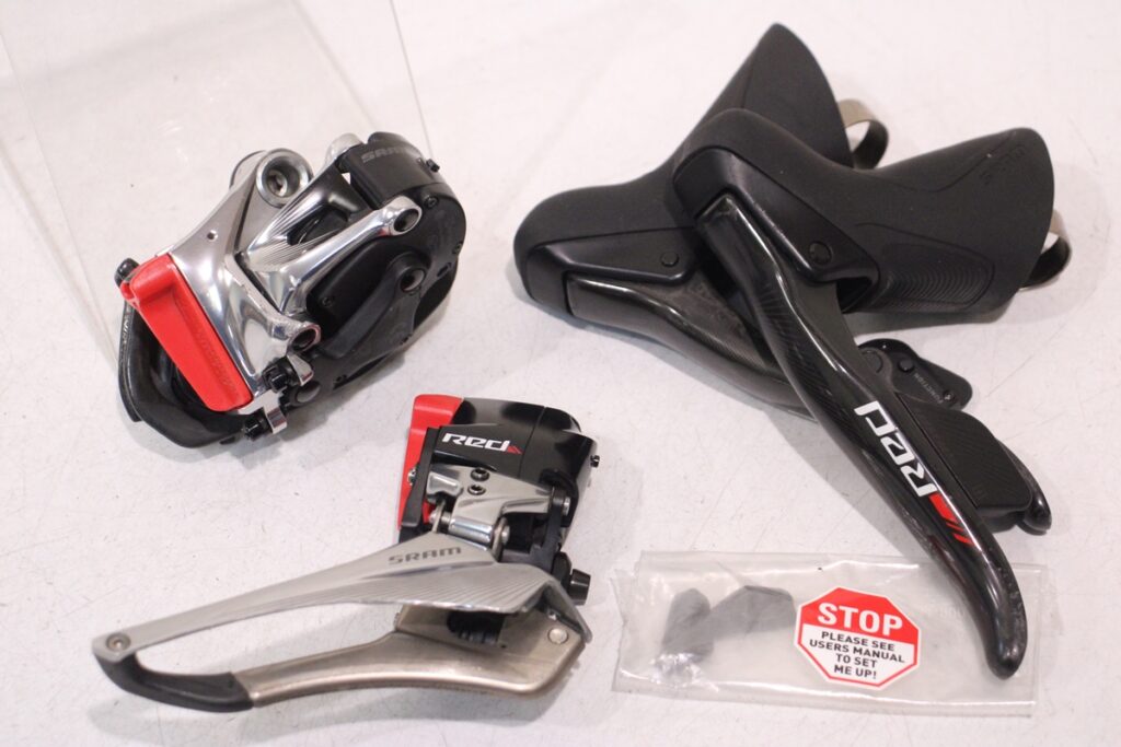 SRAM（スラム）｜RED eTap 2x11s 電動変速 機械式 3点グループセット｜中古｜買取金額 72,000円