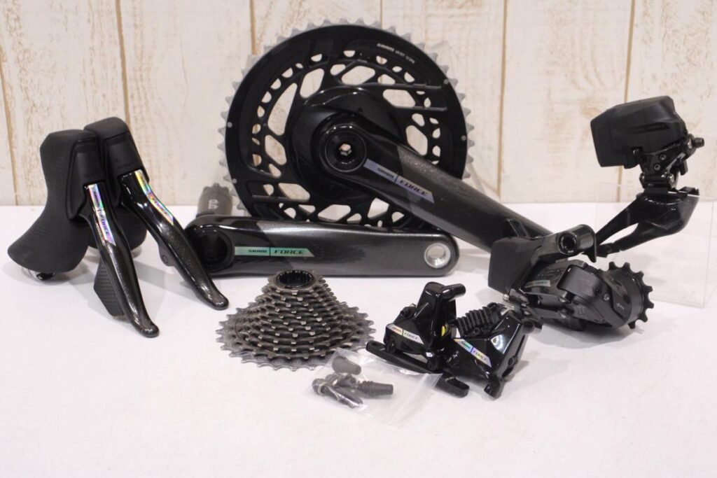 SRAM（スラム）｜FORCE etap AXS D2 2x12s 電動変速 油圧式 グループセット 172.5mm / 48-35T｜超美品｜買取金額 110,000円