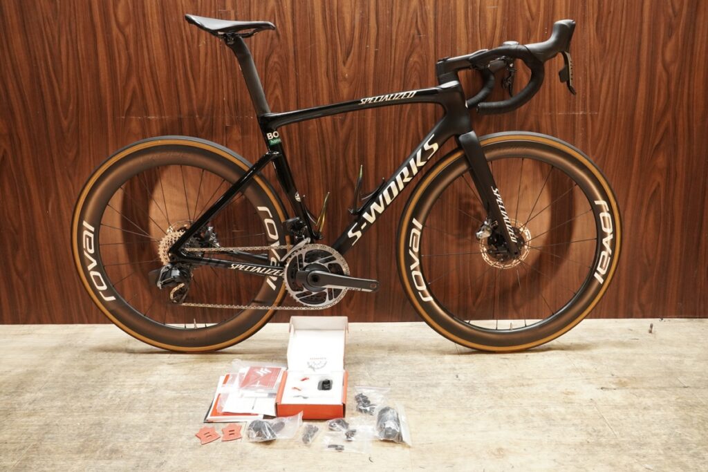 S-WORKS（エスワークス）｜TARMAC SL7 SAGAN 限定 SRAM RED E-TAP AXS D1 2X12S ROVAL RAPIDE CLX1 54 2021年｜超美品｜買取金額 615,000円