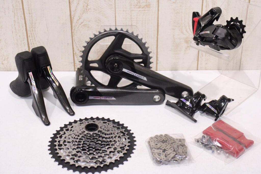 SRAM(スラム)|FORCE etap AXS D2 XPLR 1x12s 電動変速 油圧式グループセット 170mm / 40T dub|中古|買取金額 105,000円